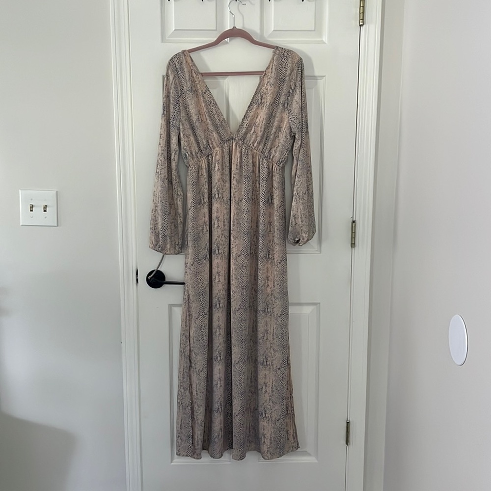 Printed dress